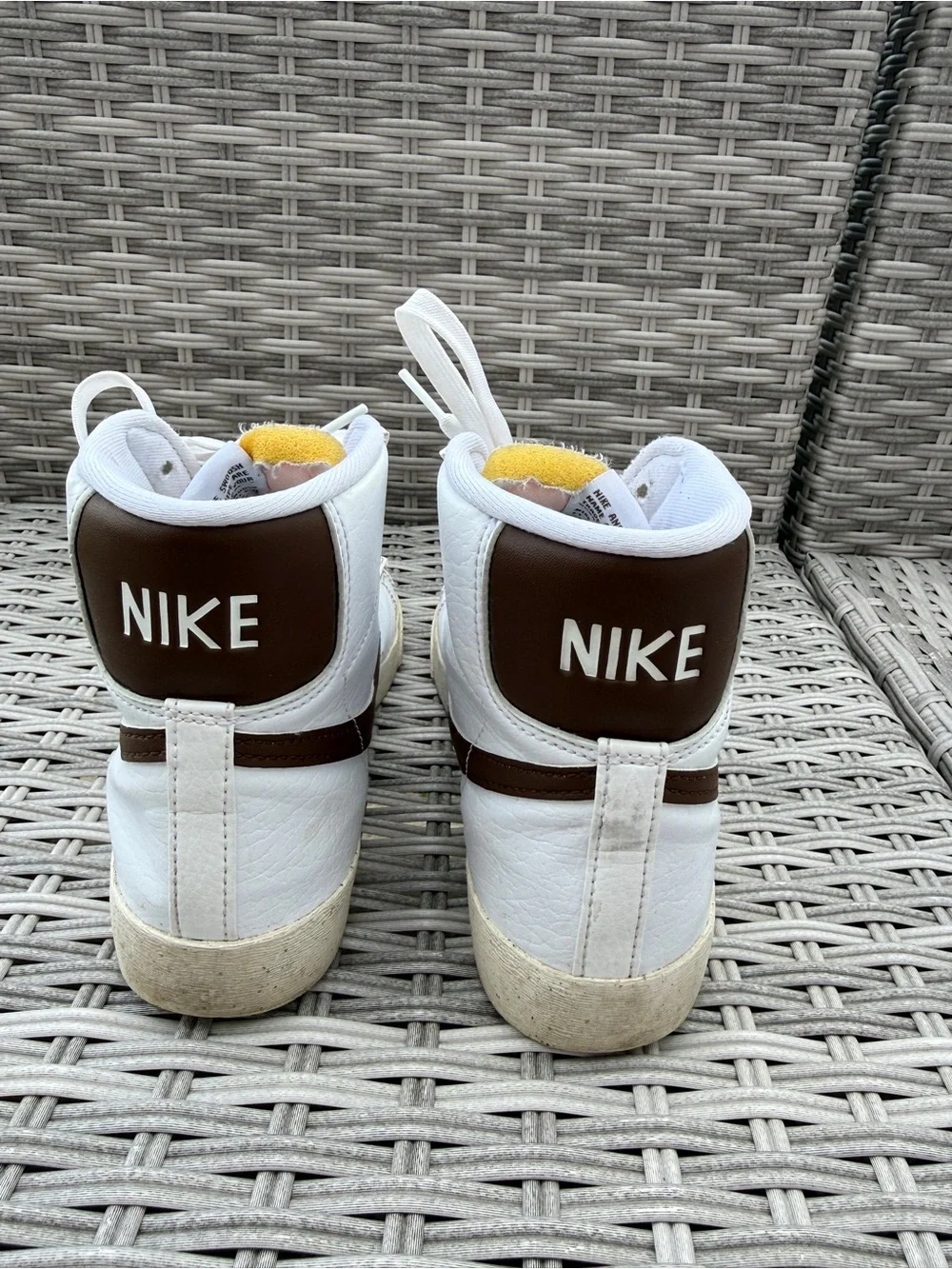 Nike womens Blazer Mid '77 Next Nature 'Cacao Wow' sneakers size 7.5 espresso